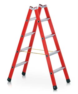 Двухсторонняя диэлектрическая стремянка Zarges Z600 2х6 41167 - фото 100220