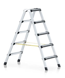 Двухсторонняя анодированная стремянка Zarges Z600 2x4 41433 - фото 100281