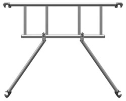 Заходящие вперед перила Zarges длиной 3 м 42839 - фото 100463