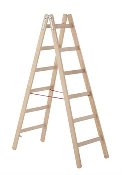 Двухсторонняя деревянная стремянка Zarges Z300 2х6 40106 - фото 101056