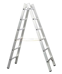 Двухсторонняя алюминиевая стремянка Zarges Z300 2x18 42418 - фото 101071