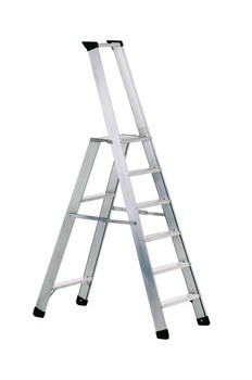 Алюминиевая стремянка Zarges Z500 8 ступеней 40338 - фото 101324