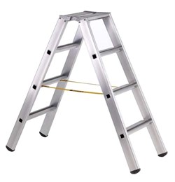 Двухсторонняя алюминиевая стремянка Zarges Z500 2x4 41584 - фото 101357