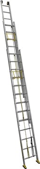 Алюминиевая выдвижная лестница Centaure C3 NEW с тросом 3х20 414620 - фото 101807