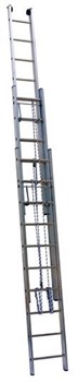 Алюминиевая выдвижная лестница Centaure PEC NEW с тросом 3х15 342615 - фото 101811