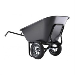 Тачка строительная двухколесная Haemmerlin Cargo Expert Twin Excellium 300 PPN GRR - фото 102021