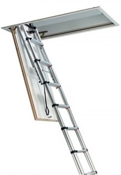 Телескопическая чердачная лестница Telesteps 60927 - фото 104094