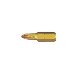Крестовая бита Witte Industrie Extrahart 1/4" РН 2х25 мм 27123 - фото 10537