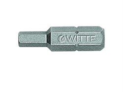 Шестигранная бита Witte Industrie 1/4" 1,5х25 мм 27080 - фото 106315