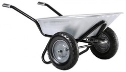 Тачка строительная двухколесная Haemmerlin Clipso Twin Excellium 100 - фото 106739