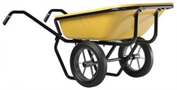 Тачка строительная двухколесная Haemmerlin Cargo Twin Excellium 160 MP PR - фото 106742