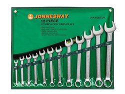 Набор комбинированных гаечных ключей Jonnesway в сумке, 10-32 мм, 12 предметов W26112SA - фото 109235