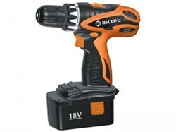 Аккумуляторная дрель-шуруповерт Вихрь ДА-18-2К1 - фото 109532