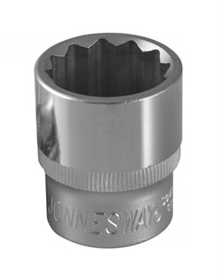 Торцевая 12-гранная головка Jonnesway 1/2"DR, 12 мм S04H4912 - фото 109951
