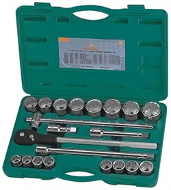 Набор дюймовых торцевых головок Jonnesway 3/4"DR, 7/8"-2", 22 предмета S04H6422S - фото 114580