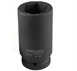 Глубокая ударная головка Jonnesway 3/4"DR, 22 мм S03AD6122 - фото 116843