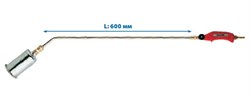 Экономичная кровельная горелка Super-Ego с соплом д. 63мм и длиной 600мм 253031000 - фото 119674