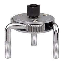 Трехзахватный съемник масляных фильтров King Tony 1/2"DR, 75-120 мм 9AE43 - фото 120935