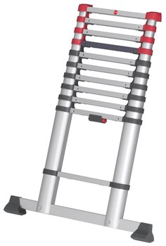 Лестница-стремянка телескоп. алюминий T80 FlexLine 320, 11 ступ., Hailo, арт. 7113-111, шт - фото 122031