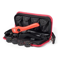 Набор КВТ СТК+4 пресс-клещи в сумке с набором матриц - фото 129479