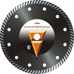 405 Отрезной алмазный круг  (Turbo 180x2,4x10x22,2    железобетон 10)  сухая  Super - фото 134877