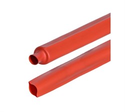 Термоусадочная трубка Передовик нг 2/1 красная 36155 - фото 135073