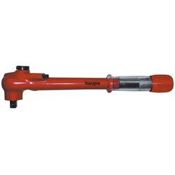 Динамометрический ключ Haupa 1000V с трещоткой 3/8" 5-50 Нм 110065/EN - фото 141283