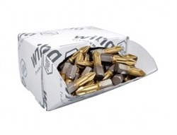 Набор крестовых бит wihTiN Torsion 7929 TIN PH2 50 шт 08054 - фото 146184