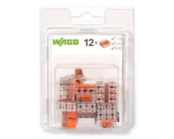 Мини-упаковка рычажковых клемм Wago 221-412/996-016 - фото 152131