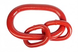 Звено овальное с дополнительными звеньями и плоским профилем TOR 6,7 t (г/п 6,7 т), шт - фото 156550