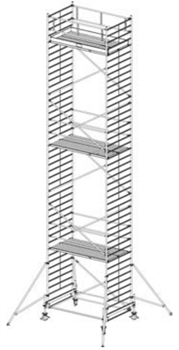 Алюминиевая вышка-тура Krause Stabilo 500 12,4м 745132 - фото 157254