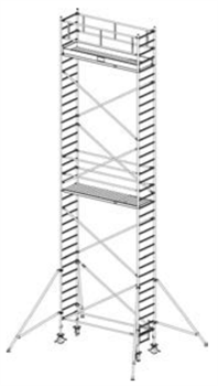Алюминиевая вышка-тура Krause Stabilo 1000 10,3м 758101 - фото 157294