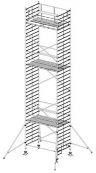 Алюминиевая вышка-тура Krause Stabilo 5000 11,3м 739117 - фото 157306