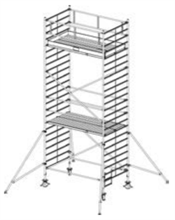 Алюминиевая вышка-тура Krause Stabilo 5000 7,3м 749079 - фото 157311