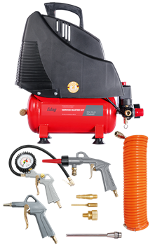 Безмасляный поршневой компрессор Fubag Service Master Kit + 6 предметов - фото 171484