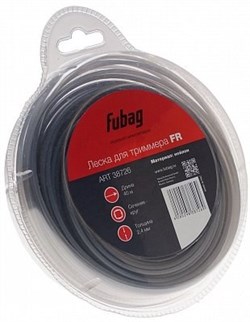 Триммерная леска Fubag FR сечение круглое L 40 м x 2.4 мм - фото 171816