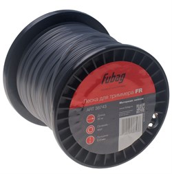 Триммерная леска Fubag FR сечение круглое L 90 м x 2.4 мм - фото 171828