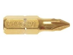 Крестовая бита Irwin TIN 1/4" PZ1x25, 10 шт 10504341 - фото 172238