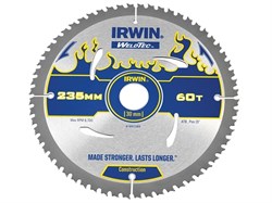 Пильный диск Irwin Weldtec IR MPP 235хT60х30/20 1897389 - фото 172676