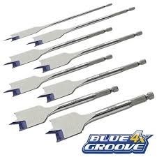 Набор перьевых сверл по дереву Irwin Blue Groove 4X Proset 12-32 мм, 8 шт 10506629 - фото 173207