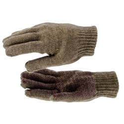 Двойные перчатки Сибртех Трактор с ПВХ покрытием 68621 - фото 251111