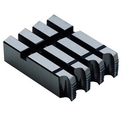 Комплект резьбонарезных гребёнок для станка Rekon 1/2" - 3/4" BSPP Alloy 021026 - фото 252182