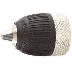 Быстрозжимной патрон для дрели Matrix c autolock 1-10 мм, 1/2" 16805 - фото 252849