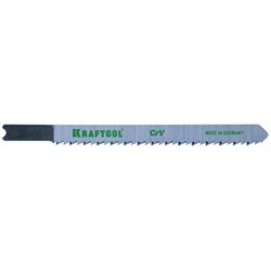 Полотна для электролобзика по дереву Kraftool Cr-V 75мм, 2шт 159631-3 - фото 262789