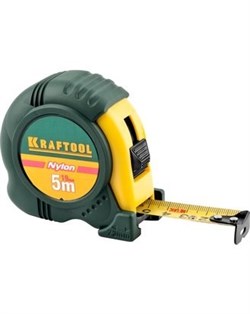 Измерительная рулетка Kraftool Expert Nylon 5м x 19мм 34122-05-19_z01 - фото 263185