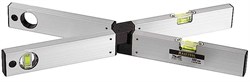 Раскладной уровень Kraftool Mass Level 500мм, 3 глазка 1-34730-050 - фото 263196