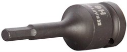 Ударная торцевая головка Kraftool Industrie Qualitat Hex 1/2", 4x78 мм 27950-04 - фото 263643