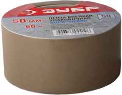 Коричневая клейкая лента Зубр Мастер 48мм х 60м 12033-50 - фото 264399