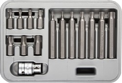 Набор специальных бит Зубр Torx 15 предметов 2651-H15_z01 - фото 266879