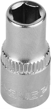 Торцовая головка Зубр Мастер Flank 1/4", 7мм 27715-07 - фото 269276